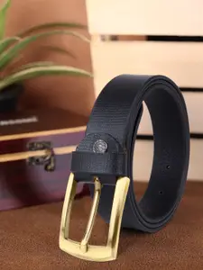 Provogue Men Textured Leather Formal Belt