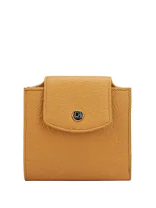 Da Milano Women Textured Leather Three Fold Wallet