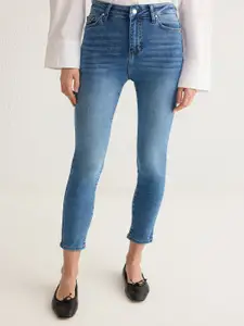 Trendyol Women Cotton Regular Fit Heavy Fade Jeans