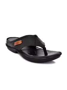 ROYAL CRUZZ Men Slip-On Leather Comfort Sandals
