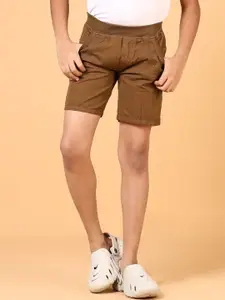 V-Mart Boys Mid-Rise Regular Fit Cotton Shorts