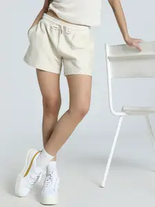 Puma Women Premium A-Line Jacquard 4" Shorts