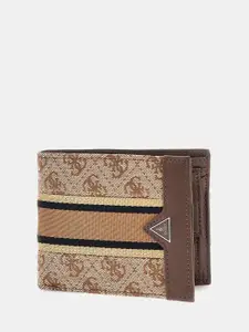 GUESS Men Colourblocked Two Fold Wallet