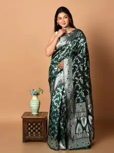 Laa Calcutta Woven Design Zari Banarasi Saree