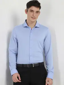 Allen Solly Sport Men Slim Fit Solid Formal Shirt