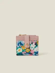 Accessorize Women Floral Fold-Out Card Holder