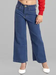 ADBUCKS Girls Straight Fit High-Rise Stretchable Jeans