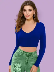 Dream Beauty Fashion Women Fitted Crop Top