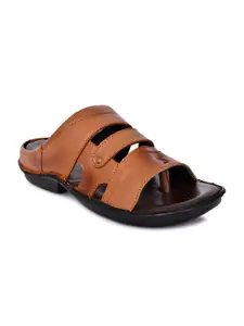 ROYAL CRUZZ Men Leather Comfort Sandals