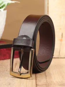 Provogue Men Textured Leather Formal Belt
