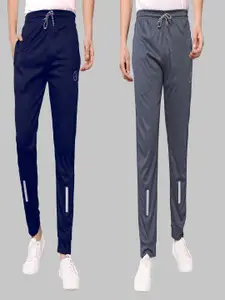 Moda Rapido Men Pack Of 2 Mid-Rise Joggers
