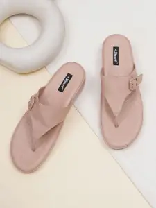 Sherrif Shoes Women T-Strap Flats