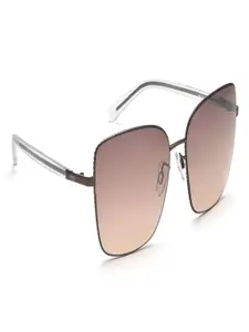 Image Women Square Sunglasses with UV Protected Lens IMS766C3SG