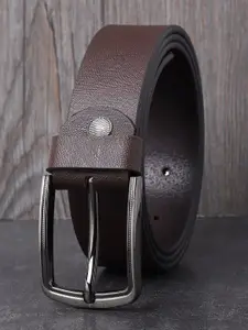 Provogue Men Textured Leather Belt
