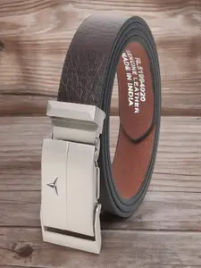 Provogue Men Textured Leather Formal Belt