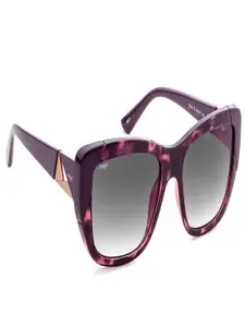 Image Women Square Sunglasses with UV Protected Lens IMS762C1SG