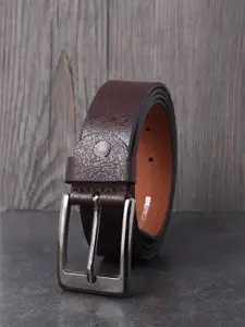 Provogue Men Textured Leather Belt