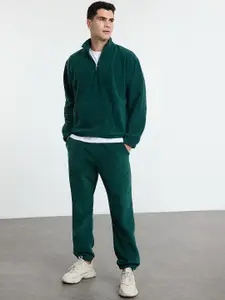 Trendyol Men Mock Collar  Tracksuits