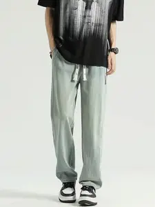 StyleCast x Revolte Men Light Fade Mid-Rise Jeans