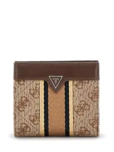 GUESS Men Brand Logo Two Fold Wallet