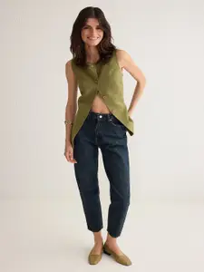 Trendyol Women Cotton Regular Fit Light Fade Jeans