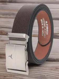 Provogue Men Textured Leather Formal Belt