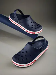 Campus Men Self Design Clogs