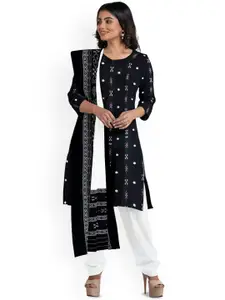 KALPRA FASHION Pure Cotton Unstitched Dress Material
