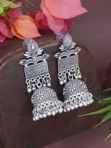 I Jewels Contemporary Jhumkas Earrings