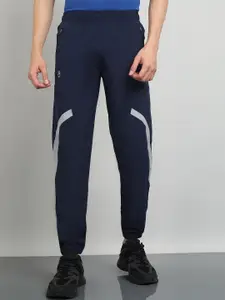 Moda Rapido Men Striped Rapid-Dry Mid Rise Joggers