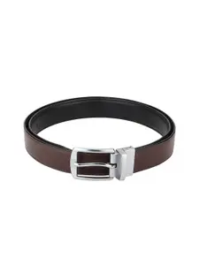 Provogue Men Textured Reversible Formal Belt