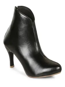 Commander Shoes Women High Ankle Zipper Boots