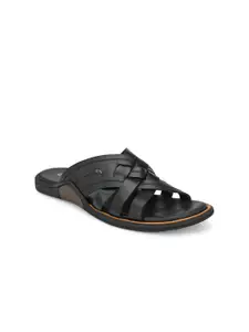 Egoss Men Genuine Leather Comfort Sandals