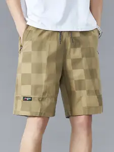 StyleCast x Revolte Men Checked Technology Shorts