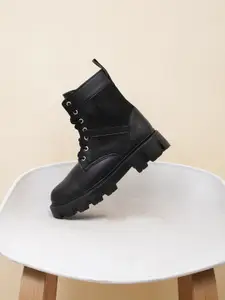 Try Me Women Mid-Top Lace-Ups Boots