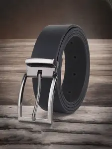 Provogue Men Textured Leather Formal Belt