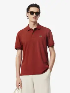 Lacoste Men Polo Collar Applique T-shirt