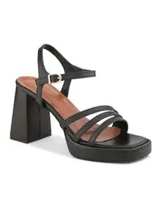 ALL TABS OPEN Block Sandals
