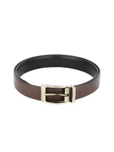 Provogue Men Textured Reversible Formal Belt