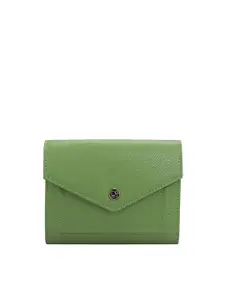 Da Milano Women Leather Three Fold Wallet