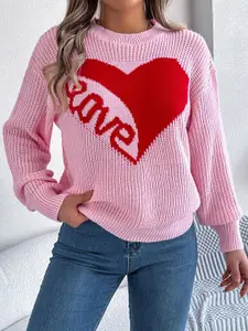 StyleCast x Revolte Women Cable Knit Pullover