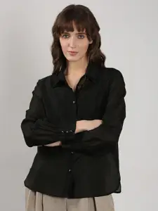 Vero Moda Women Semi Sheer Casual Shirt