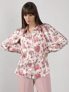 Vero Moda Women Floral Opaque Printed Casual Shirt