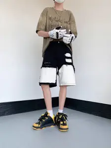 StyleCast x Revolte Men Colourblocked Technology Shorts