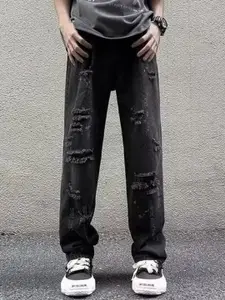 StyleCast Men Regular Fit Highly Distressed Jeans