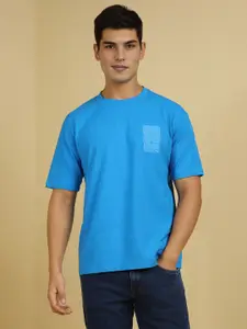 Allen Solly Men Graphic Printed Round Neck Cotton T-shirt