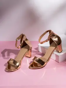 Inc 5 Women Block Heel Sandals with Buckles