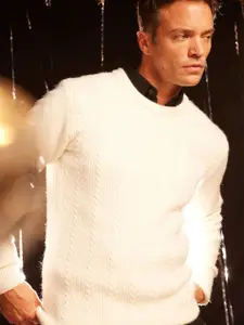 DeFacto Men Cable Knit Pullover