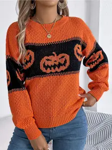 StyleCast x Revolte Women Cable Knit Pullover