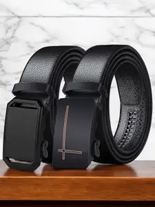 Provogue Men Textured 2 PU Belt
